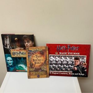 Harry Potter 3 THREE BOOK Bundle NEW